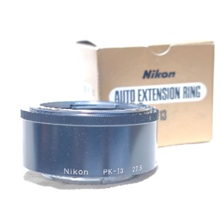 ท่อมาโคร ยี่ห้อ  Nikon Pk-3  ขนาด 27.5  Extention  สภาพดี   Auto Extension Ring