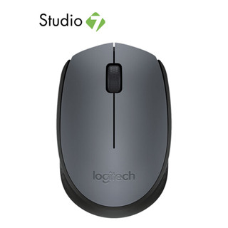 เมาส์ไร้สาย Logitech Wireless Mouse M171 Gray by Studio7