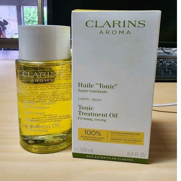 ลด 35% Clarins Tonic Body Treatment Oil 100 ml.  ผลิด 12/2567 ออยล์บำรุงผิวกาย  ขาย 2015