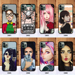 Samsung Note 2 3 4 5 8 9 10 10 Plus เคส ลายผู้หญิง