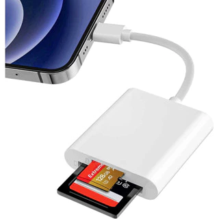 OTG sd card reader เครื่องอ่านการ์ดพอร์ตเดียว การ์ด SD กล้องเครื่องอ่านการ์ด
