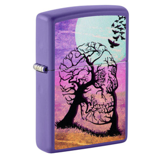 Zippo ไฟแช็กรุ่น 48638  Skull Tree Design ของแท้ รับประกันตลอดชีวิต นำเข้าและจำหน่ายโดยตัวแทนจำหน่าย