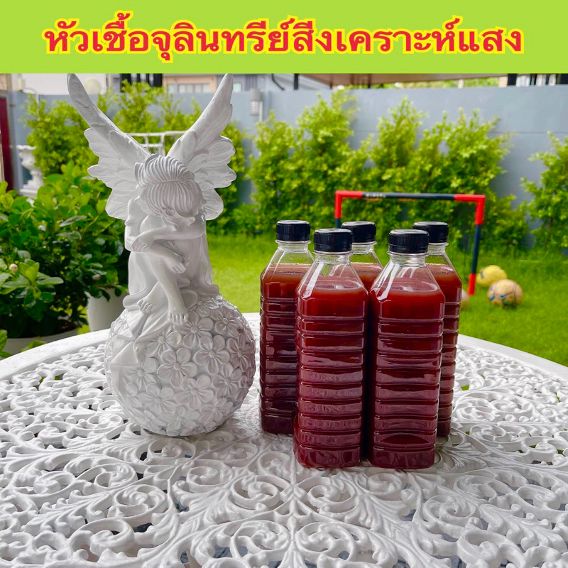 หัวเชื้อจุลินทรีย์สังเคราะห์แสง สูตรเข้มข้นเพิ่มเปลือกไข่ มีแคลเซียม โพแทสเซียม นำไปขยายต่อได้ 500 ml.