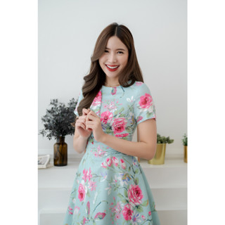 PD180 Mint Cotton Dress