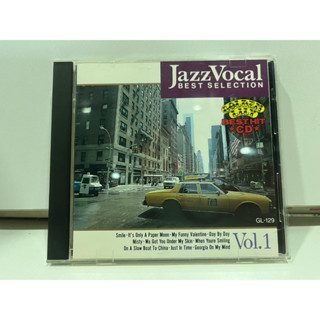 1   CD  MUSIC  ซีดีเพลง   JAZZ VOCAL BEST SELECTION VOL.1     (K3E12)