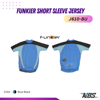 เสื้อปั่นจักรยาน Funkier Short Sleeve Jersey J610-BU