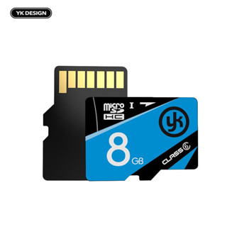 YK DESIGN MICRO SDHC CARD (8 GB) ไมโครเอสดีการ์ด