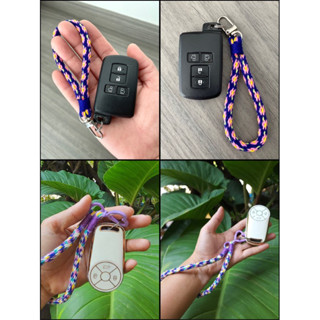 พวงกุญแจคล้องมือ เชือกถัก Handmade Wristlet Key chain สายคล้องกระเป๋า สายคล้องกุญแจ พวงกุญแจ แฮนด์เมด