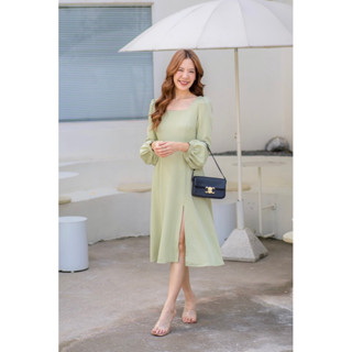 Febby Green Dress : 890฿