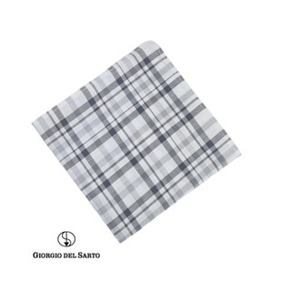 GIORGIO DEL SARTO Handkerchief ผ้าเช็ดหน้า 100% Cotton