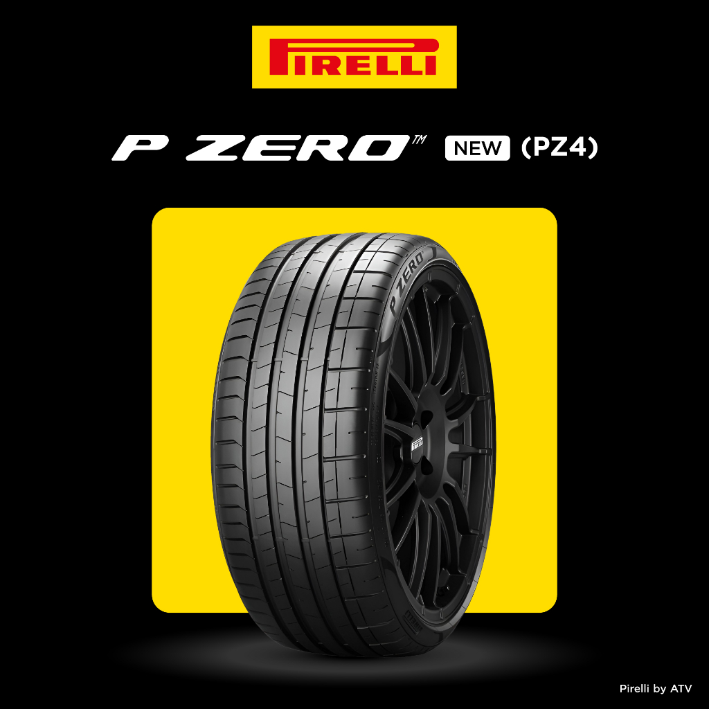 [ติดตั้งฟรี 265/35R22] PIRELLI ยางรถยนต์ (VOL)ncs รุ่น P ZERO PZ4 (ยางขอบ 19) (สอบถามสต็อกก่อนสั่งซื้อ)