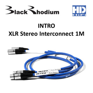 BlackRhodium INTRO XLR Stereo Interconnect 1 เมตร