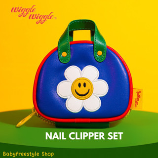 กรรไกรตัดเล็บพร้อมชุดตัดแต่งเล็บ Wiggle Wiggle Nail Clipper Set : Smile We Love