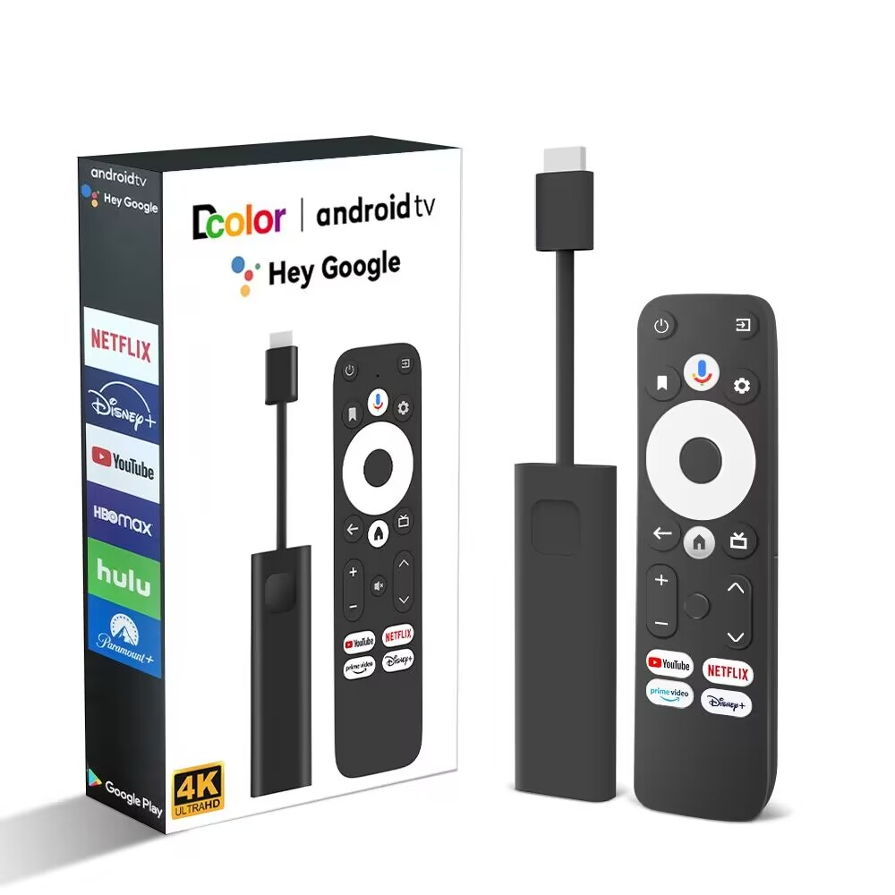 TV Stick GD1 4K Smart TV Stick Android ของ Google ระบบเสียง Dolby | Netflix | แอนดรอยด์ 11 และได้รับการรับรองจาก Google