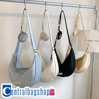 centralbagshop(C1871) กระเป๋าสะพายข้างFEIYUE ผ้าไนล่อน (แถมที่ห้อยใส่เหรียญ)