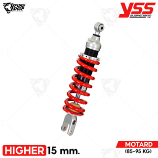 โช๊คหลังแต่ง YSS TOP LINE (MOTARD) HIGHER 15 mm. : for Honda CRF 250 L (MOTARD) 17-18