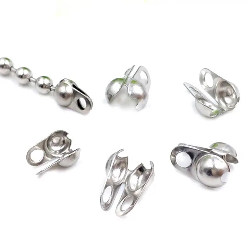 TD135 ตัวเก็บปลายสร้อยสแตนเลส 10 ชิ้น/เซ็ต - รูปที่ 3