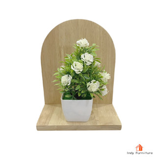 ชั้นแขวนอเนกประสงค์ ไม้ยางพารา รุ่น Shelf-01 สีธรรมชาติ