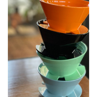 April Plastic Dripper Orange Black Green Blue ดำ เขียว ฟ้า เอพริล ดริปเปอร์ พลาสติก รองแชมป์โลก2019 โคเปนเฮเกน กาแฟ ดริป