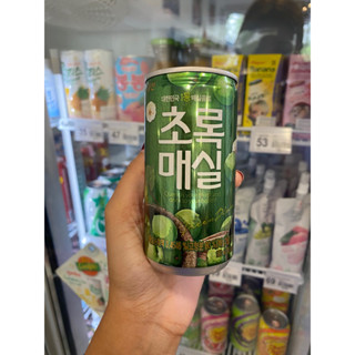 Green plum drink เครื่องดื่มน้ำแอปเปิ้ลและบ๊วย กระป๋อง