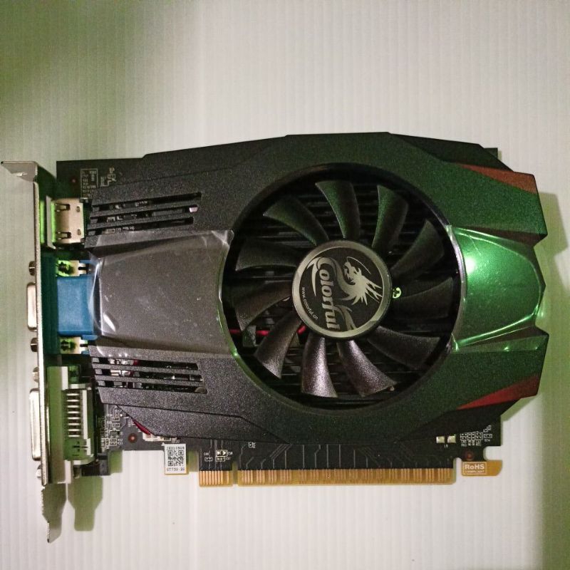 Colorful การ์ดจอ Nvidia GeForce GT 730 K 2GD3-V ( GT 730 K 2GD3-V ) มือสอง