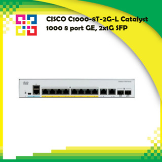 CISCO C1000-8T-2G-L Catalyst 1000 8 port GE, 2x1G SFP