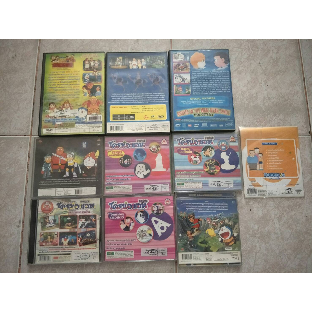 โดเรม่อน VCD และ DVD
