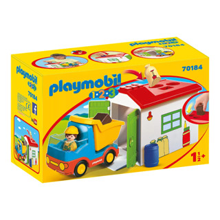 Playmobil 70184 1.2.3 Garbage Truck for Children 1.2.3 รถบรรทุกขยะเด็กน้อย