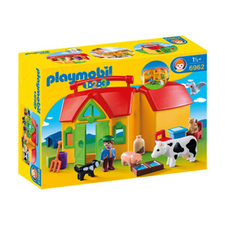 Playmobil 6962 1.2.3 My Take Along Farm 123 ฟาร์มกระเป๋าหิ้ว