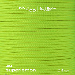 KNODD พาราคอร์ดไนลอน นำเข้าจากอเมริกา สี No.404: Superlemon ขนาด 4มม