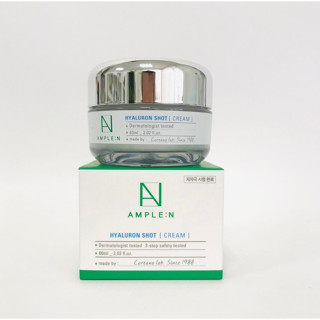 AMPLE:N HYALURON SHOT CREAM 60ml ครีมบำรุงผิวสูตไฮยาลูรอน แอมเพิลเอ็น