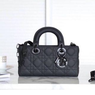 [ทักแชทก่อนสั่งซื้อ] DIOR Lady Djoy All black size 22 งาน vip สอบถามสีเพิ่มเติมได้ค่ะ