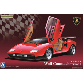 Aoshima 75 WOLF COUNTACH VERSION 1