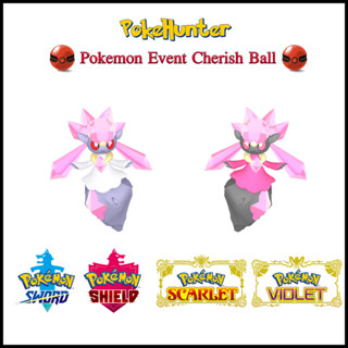 Pokemon Event Diancie Shiny&amp;NotShiny