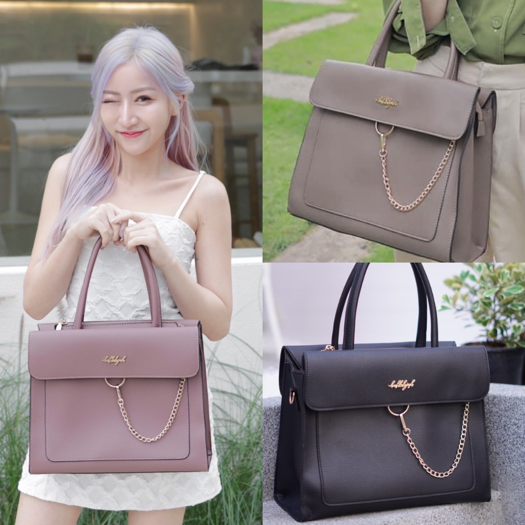HALLELUJAH Therra(เธอรร์ร่า) Bag กระเป๋าผู้หญิง หนังPU Premium ขนาด13นิ้ว