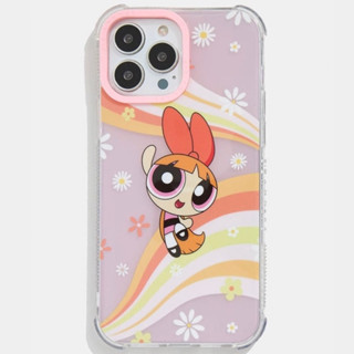 ✨ พร้อมส่ง ✨ Powerpuff Girls x Skinnydip Blossom Pink Base Shock Case (ลิขสิทธิ์แท้ 100%)