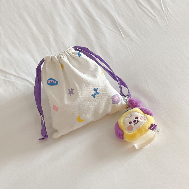 **ทักแชทขอโค้ด** 🌼💚🐩ถุงหูรูด Drawstring Bag ลาย Balloon Dog 🌼💚🐩(รหัส : BG_001)