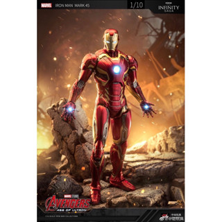 IRON MAN MK 45 ZD TOYS 1/10 Action Figure 18 cm