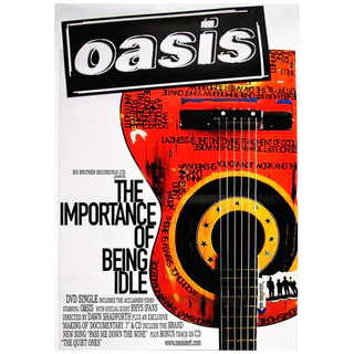 โปสเตอร์ วงดนตรี ร๊อค โอเอซิส oasis ขนาด A4