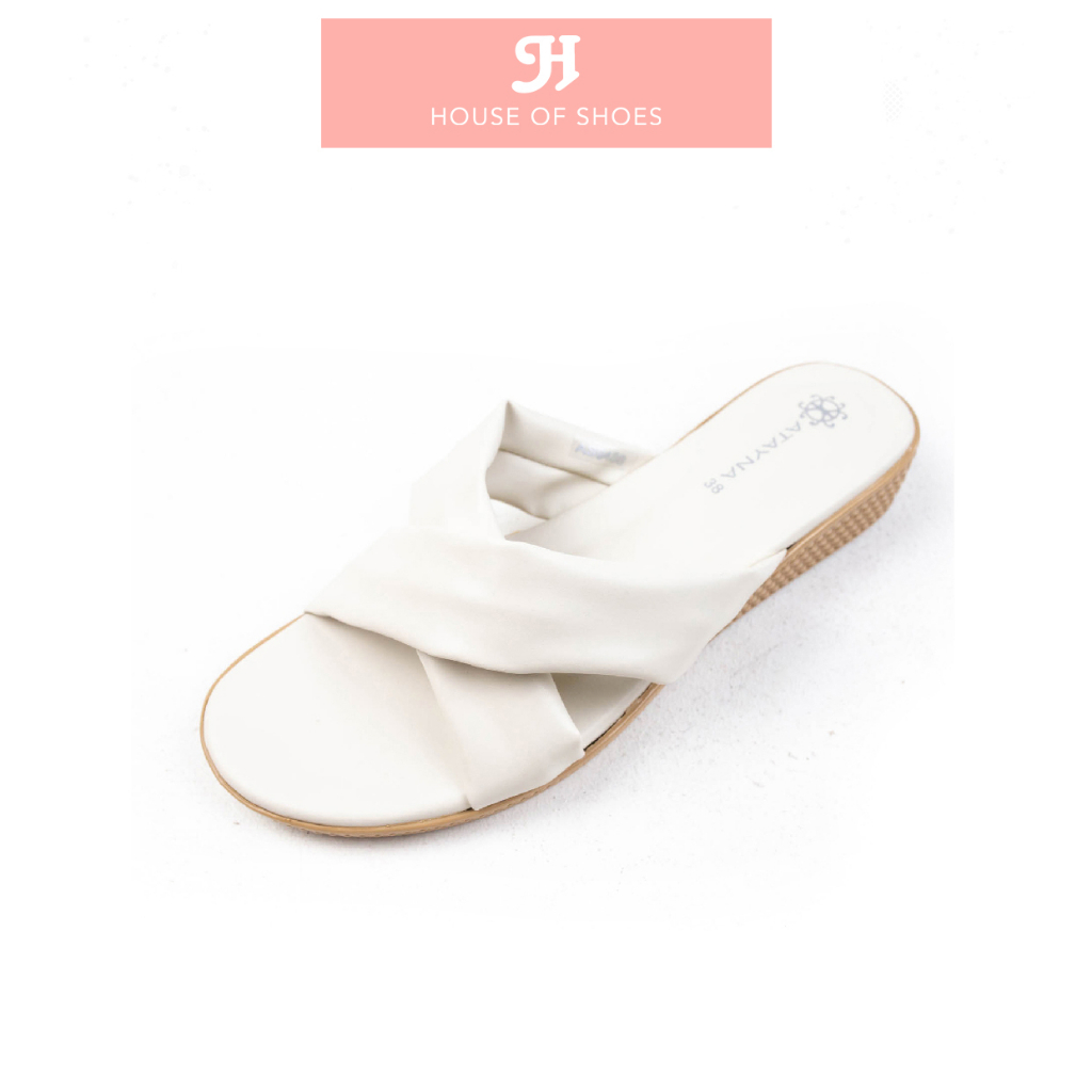 [สินค้าขายดีมาก] Atayna lady รองเท้าแตะสตรี มี 2 สี รุ่น AS9488 มี 2 สี ธรรมชาติ,สีขาว