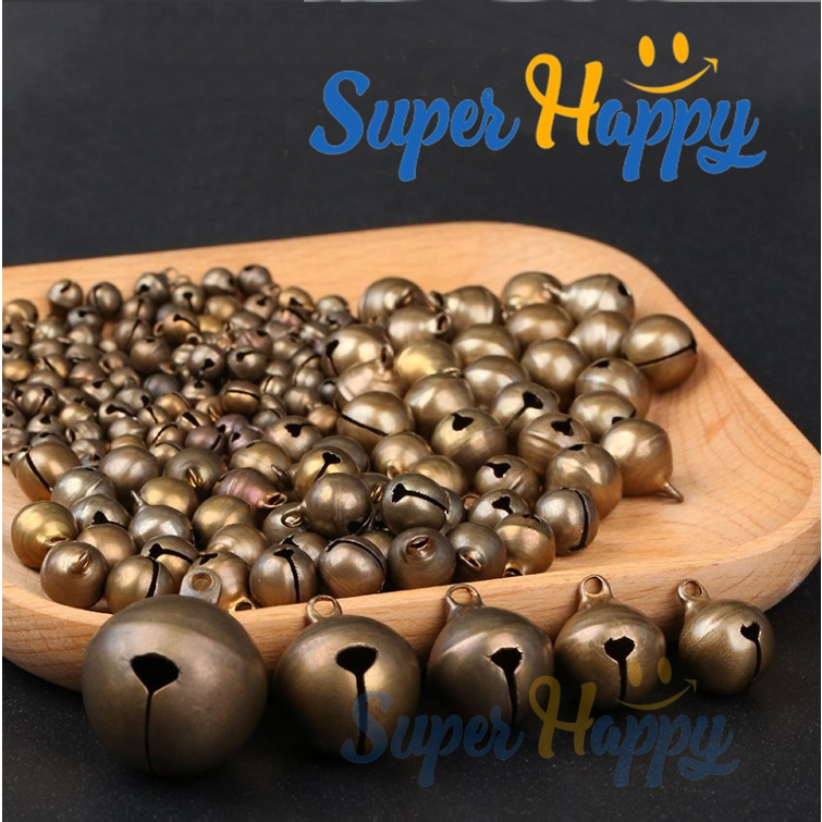 ลูกกระพรวน กระพรวนสีสนิม สีเหลืองดำเกรดเอ เสียงดังกังวาน  Pet Bells,Pet Tracker