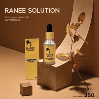 Ranee Solution รุ่นใหม่ -ตัวช่วยทำละลาย picmentสี-ช่วยทำให้สีติดดียิ่งขึ้น-เจือจางความเข้มข้นของสี