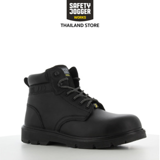 [ ลิขสิทธิ์แท้พร้อมส่ง ]  Safety Jogger รุ่น X1100N รองเท้าเซฟตี้หุ้มข้อ หัวคอมโพสิท สีดำ