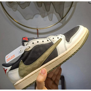 🇰🇷(W) Jordan 1 x Travis Scott Retro Low OG SP Medium Olive  DZ4137-106 - preorderoppa