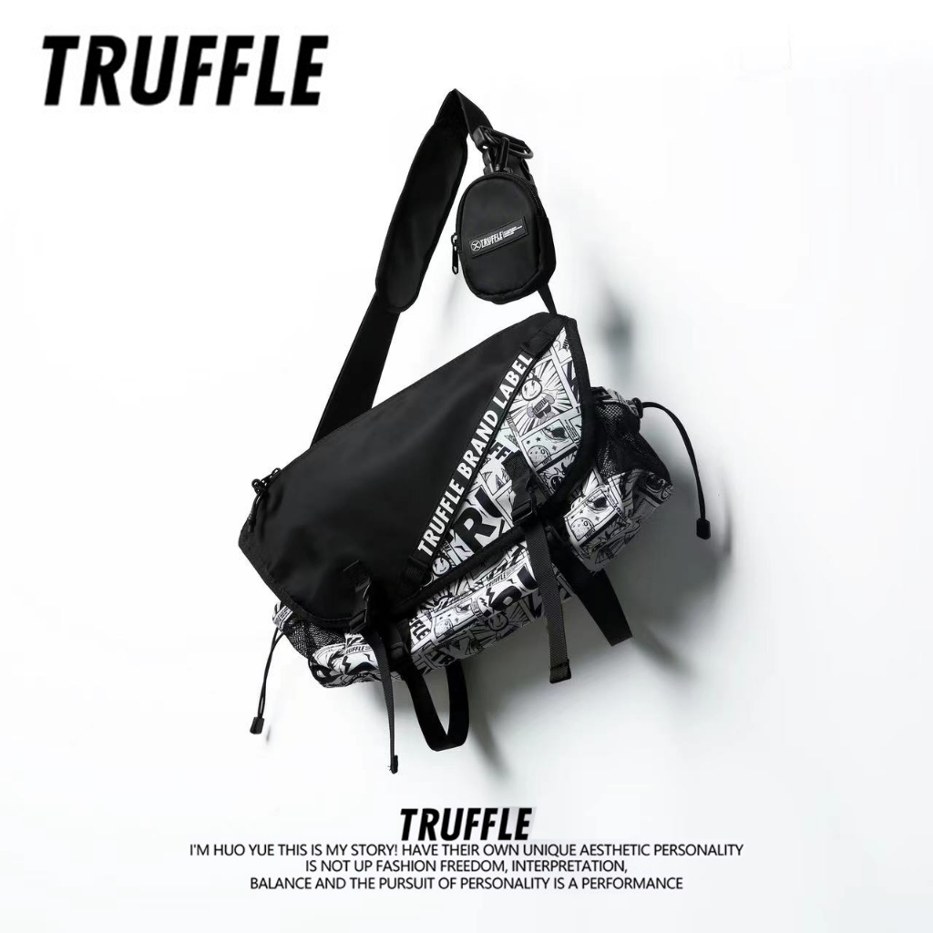 Truffle Shoulder Bag 2023 series "Cartoon" กระเป๋าสำหรับ Macbook, iPad, Steam Desk, Nintendo Switch,
