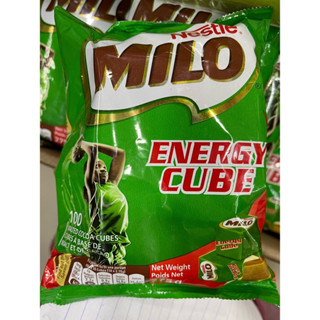 Milo Cube ไมโล คิวบ์ ไมโลคิวบ์ ช็อคโกแลต ไมโลคิว 1 ห่อ มี 100 ชิ้น น้ำหนัก 275กรัม