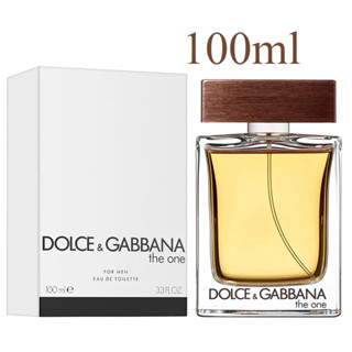 (รับเงินคืน 15% ใช้โค้ด J5BAK66V) DOLCE &amp; GABBANA The One Pour Homme Eau De Toilette 100ml For MEN (รุ่นเทสเตอร์กล่องสีข