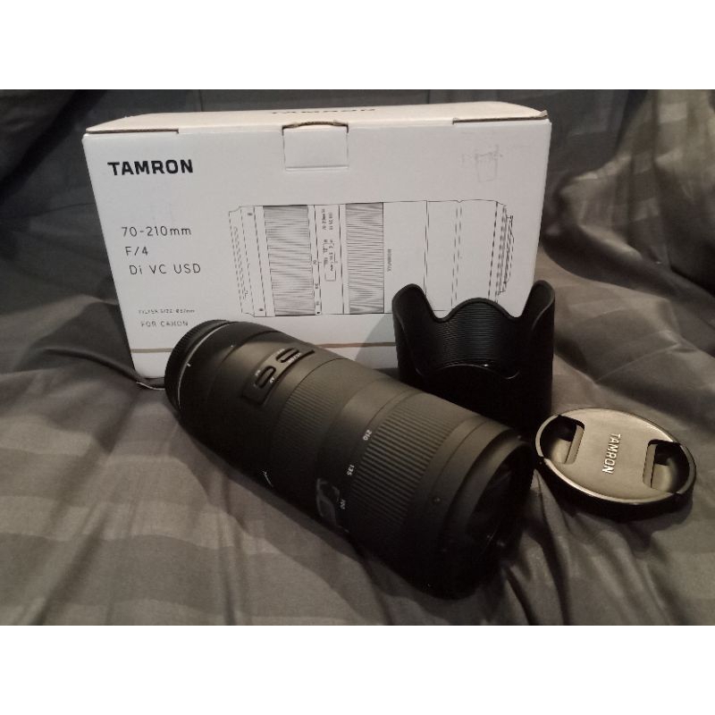 เลนส์ Tamron 70-210F/4 Di VC USD (canon)สภาพใหม่ 99% เหลือประกันศูนย์