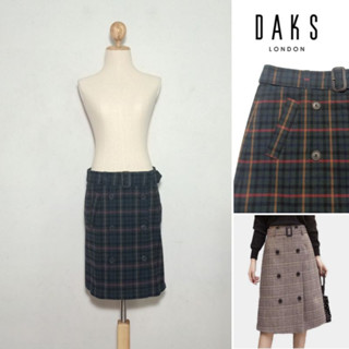 daks แท้กระโปรง เอว29 สะโพก36-37