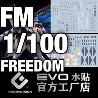 DECAL ดีคอลน้กันดั้ม FM 1/100 FREEDOM GUNDAM